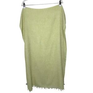 J. Jill Scarf Wool Blend‎ Green 25x74